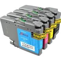 Ampertec 4 Kompatible Tinten ersetzt Brother LC-427 Multipack KCMY
