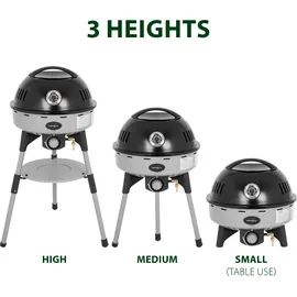 Brunner Devil BBQruiser HT Roundgrid grau