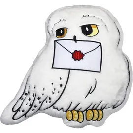 HARRY POTTER Dekokissen Hedwig 40 x 40 cm Weiß