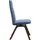 Stressless Polsterstuhl "Laurel" 49x105x60 cm Leder BATICK, Vollholz, blau (lazuli blue batick, walnuss) Polsterstühle (20803969-0)