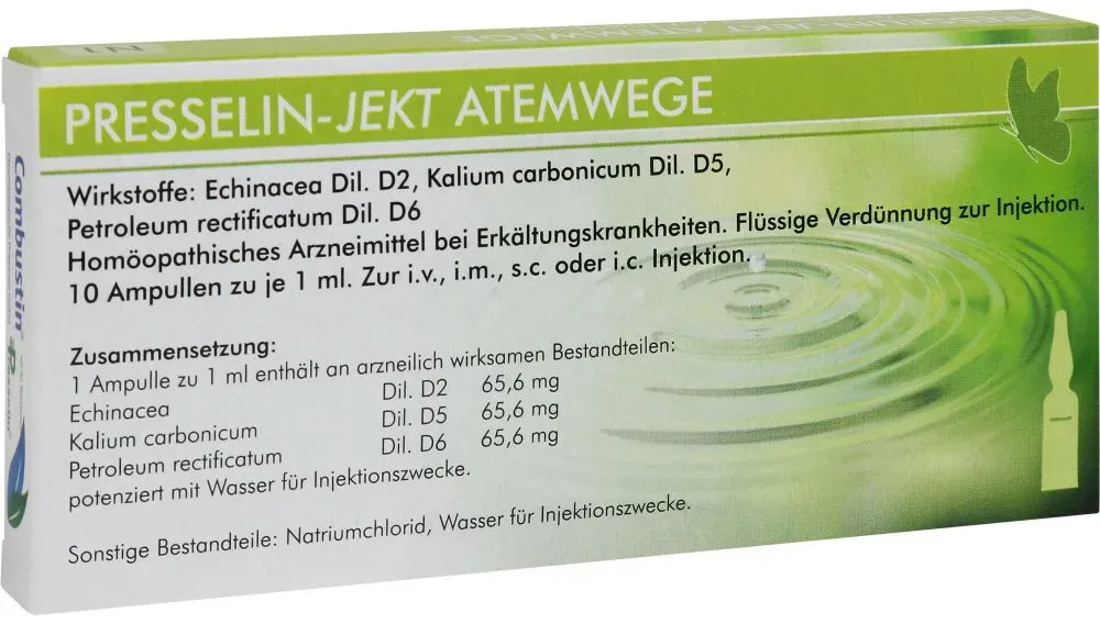 PRESSELIN-Jekt Atemwege Ampullen 10 ml