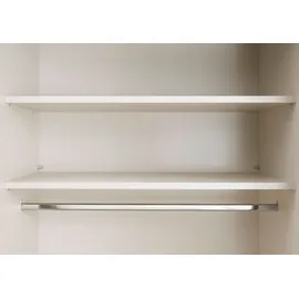 STAUD Schwebetürenschrank Includo 225 x 222 x 68 cm Braun