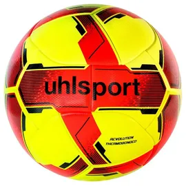 Uhlsport Revolution Thermobonded Outdoor-Fußball, gelb 5