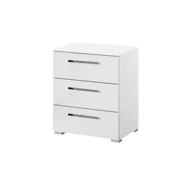 Sconto Nachtschrank Aldono 50 x 42 x 61 cm Weiß
