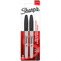 Sharpie Permanent-Marker Schwarz 2 Stück(e)