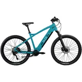 Agon Alpha E Bike Mountainbike Herren oder Damen 170 - 190 cm Pedelec 27,5 Zoll türkisblau