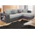 Collection AB Ecksofa »John L-Form« mit Bettfunktion, wahlweise mit Federkern grau