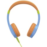 Hama Kids Guard Kopfhörer, Kabelgebunden Kopfband Anrufe/Musik blau/ orange