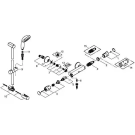 Grohe Grohtherm 800 chrom 34565001