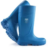 Steplite Easygrip S4 Sicherheitsstiefel für Herren und Damen mit Stahlkappe, rutschfeste Arbeitsstiefel beständig gegen chemische Reinigungsmittel, Lebensmittelindustrie, isolierend, blau EU 46 - 46 EU