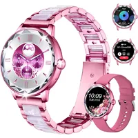 Smartwatch Damen Frauen mit Telefonfunktion Armbanduhr Sportuhr Fitnessuhr