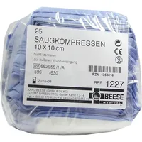 Meditrade Saugkompressen unsteril 10 x 10 cm 25 St.