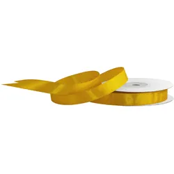 Creativery 12mm Satinband 25m Schleifenband Geschenkband Dekoband Stoffband Bastelband Gold