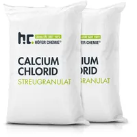 Höfer Chemie 2x 25 kg Calciumchlorid Streugranulat / Flakes