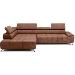 Ecksofa Palladio Stoff Whisky