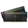 Corsair Dominator Titanium RGB Schwarz CMP64GX5M2B6400C32 Speichermodul 64 GB 2 x 32 GB DDR5 64GB DDR5-6400 CL32 Intel XMP)