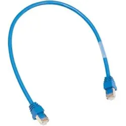 Hager Patch-Leitung 2xRJ45 Steck.bl 1m ZZ45WAN100