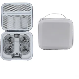 Tasche Kompakter Koffer für DJI für NEO2 für Mini 5 Pro Drohne Zubehör Tragetasche | Wasserdicht und Tragbar | für DJI für NEO2 für Mini 5 Pro Drohne und Controller & Akku Zubehör(Grey)