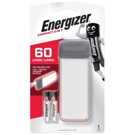 Energizer Taschenlampe Fusion Compact 2in1 (inkl. 2x Micro (AAA), 50 Lumen)
