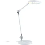 Paulmann Numis 78011 LED-Tischlampe LED Schreibtischleuchte White Switch 1000lm 11W Weiß