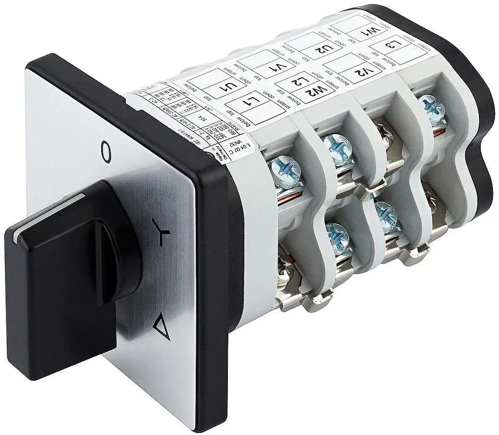 Sterndreieckschalter für Frontbefestigung VN Y 32-F3-B-SI Elektra