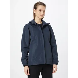 Jack Wolfskin Stormy Point Regenjacke Damen Dunkelblau M