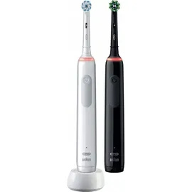 Oral-B Pro 3 3900 weiß + 2. Handstück Black-White Edition