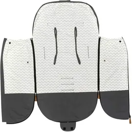 fillikid Sommerfußsack Light Big für Buggy, grau
