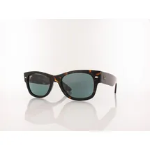 Ray-Ban RB0832S MEGA WAYFARER II Unisex-Sonnenbrille Vollrand Quadratisch Kunststoff-Gestell, braun