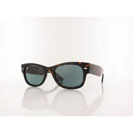 Ray-Ban RB0832S MEGA WAYFARER II Unisex-Sonnenbrille Vollrand Quadratisch Kunststoff-Gestell, braun