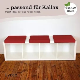 lycce Klemmkissen 1 Leiste, Kunstleder versch. Farben