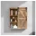 MuCoLa Wandboard 60 x 20 x 15 cm Braun