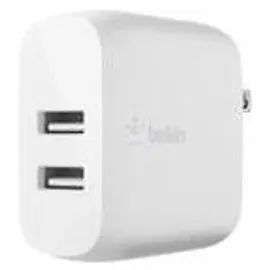 Belkin Boost Charge Dual USB Schnellladegerät 12W Weiẞ