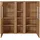 Home Affaire Highboard »Larona, zeitlose Hochkommode mit 2 Türen, Türkommode, Höhe 129,5 cm, Anrichte mit dekorative Rahmenoptik, Türen mit Glaseinsatz