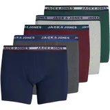 Jack & Jones PlusSize Boxershorts »JACOLIVER TRUNKS 5 PACK NOOS PLS«, (Packung, 5 St.), grau