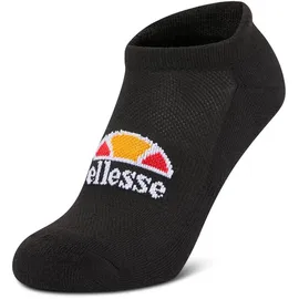 Ellesse Rebi Trainer Liner Sneakersocken 3 Paar Schwarz 37-42,5