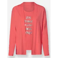 Heine Twinset Langarm Rot 38