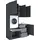 laundreezy Mehrzweckschrank-Set 168 x 238 x 68 cm Grau