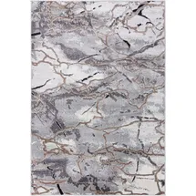 Carpeto Rugs Abstraktes 80 x 150 cm Beige/Grau