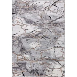 Carpeto Rugs Abstraktes 80 x 150 cm Beige/Grau
