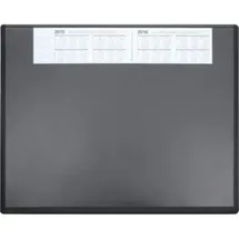 SOENNECKEN - Schreibunterlage 63 X 50 Cm (b X H) Mit Folienauflage Kunststoff Schwarz