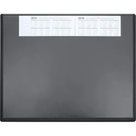 SOENNECKEN - Schreibunterlage 63 X 50 Cm (b X H) Mit Folienauflage Kunststoff Schwarz