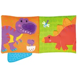 GALT Kuscheltier Kinderbuch mit Biss - Dinosaurier