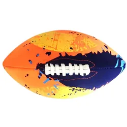 Best - Neopren American Football - Orange/Dunkelblau