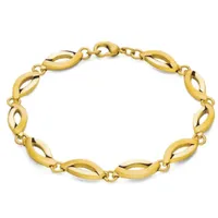 Boccia Titanium Damen-Armband Titan Goldfarben 03001-04 Größe onesize