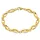 Boccia Titanium Damen-Armband Titan Goldfarben 03001-04 Größe onesize