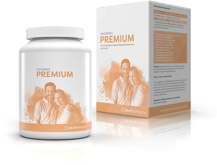 Lactobact Premium - Biologisch aktive Bakterien für die Darmflora