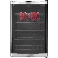CUBES HC 203 E AC/DC Getränkekühlschrank (115 l, 845 mm hoch, Schwarz/Rot)