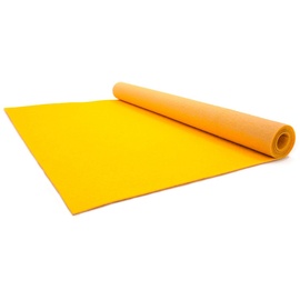 primaflor Primaflor-Ideen in Textil »Eventteppich PODIUM«, rechteckig, Breite 100 cm, robuster Nadelfilz, Uni-Farben, gelb