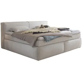 Esposa Boxspringbett 180 x 200 cm H3/H4 Silber